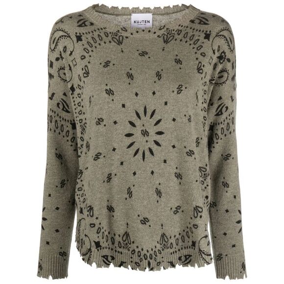 Kujten Green Knitwear - Jumpers Women - Picture 1 of 4